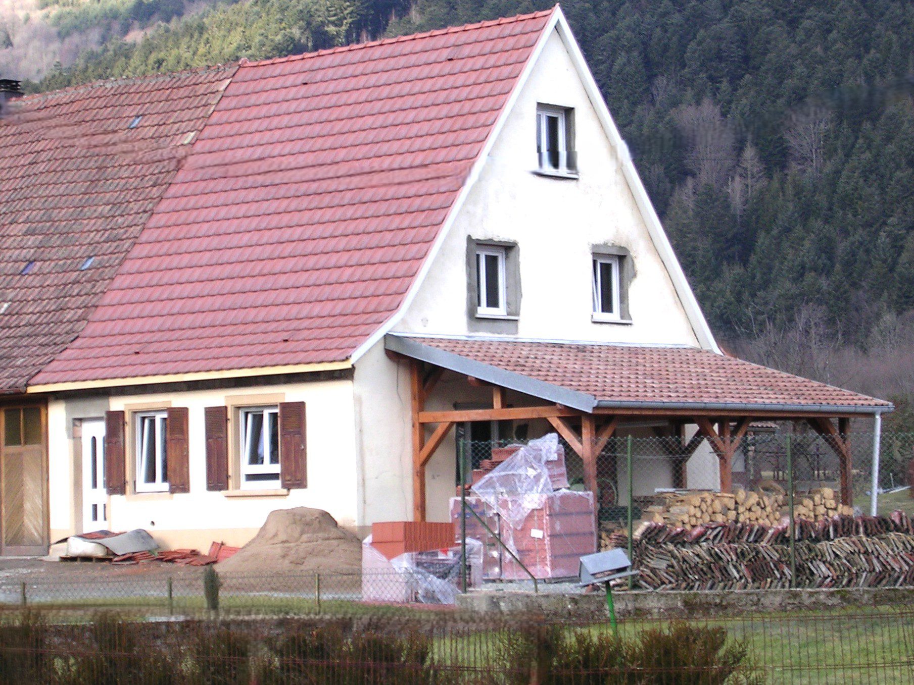 On est couvert et fermé