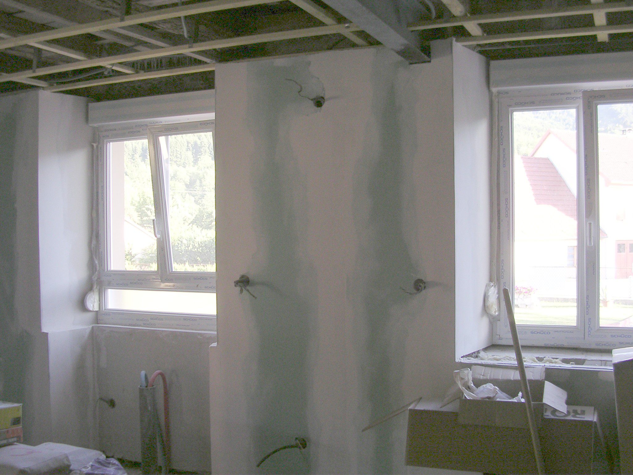 Avancement placo et support lambris