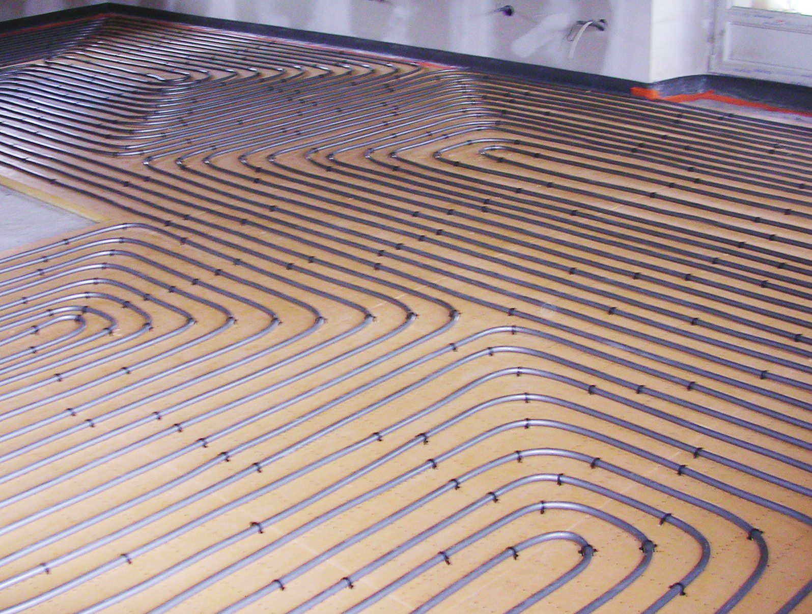 Plancher chauffant posé